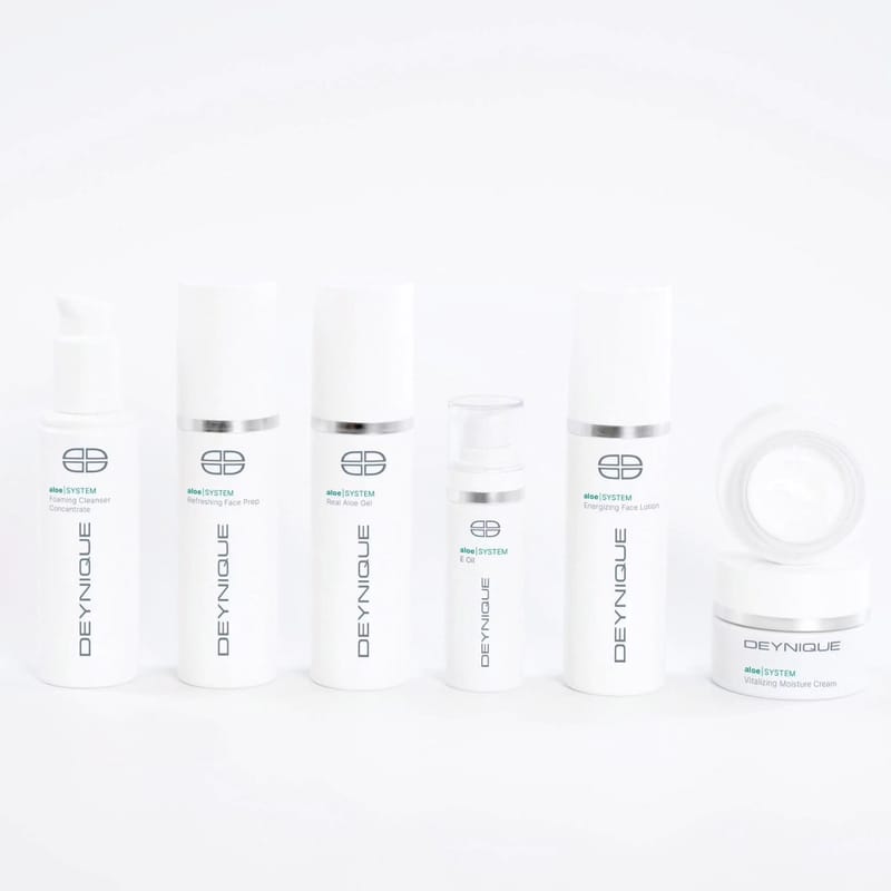 aloe|SYSTEM Pflegeserie von DEYNIQUE für die Aloe Classic Behandlung